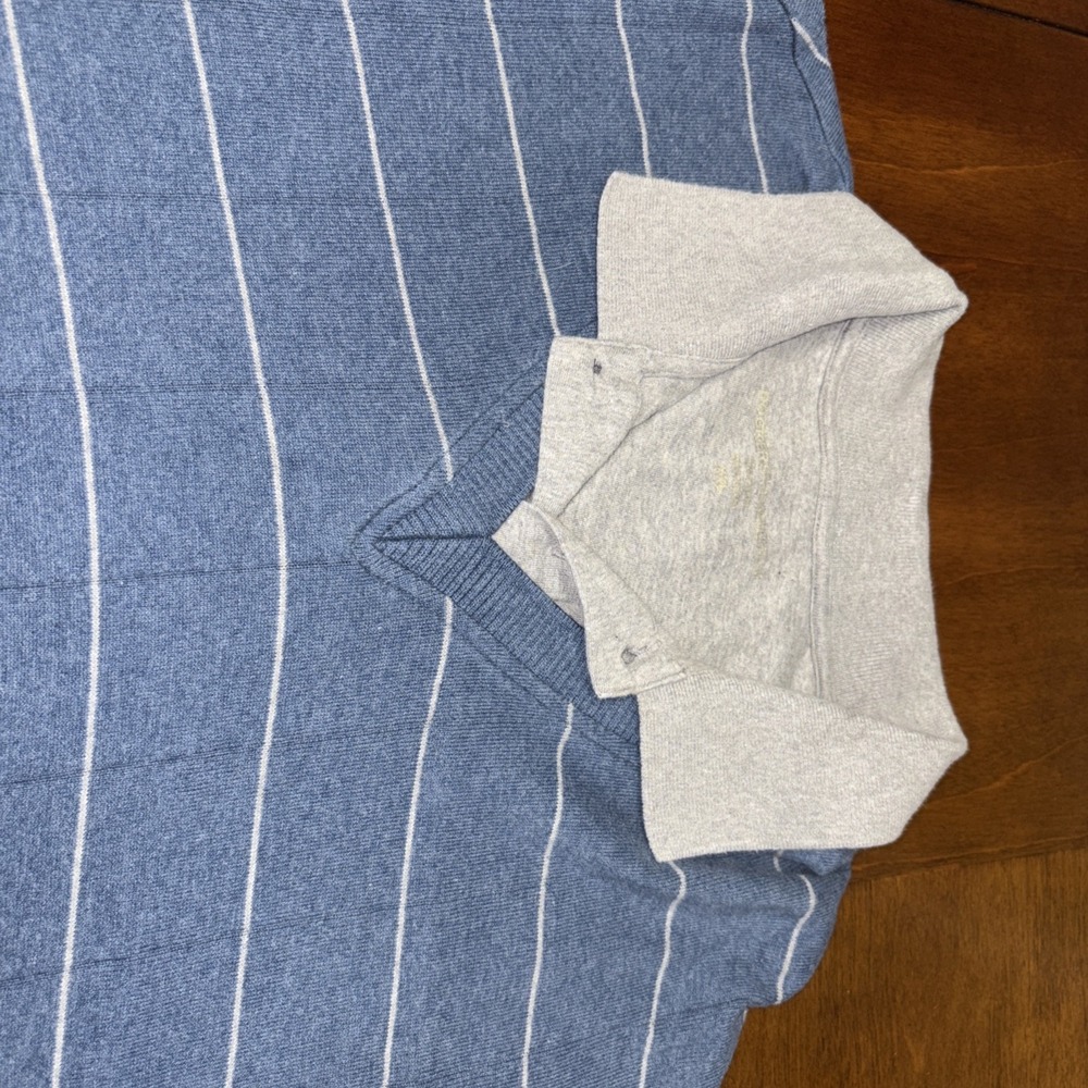 DockERS Men's‎ V Neck Layered Long Sleeve Sweater XXL